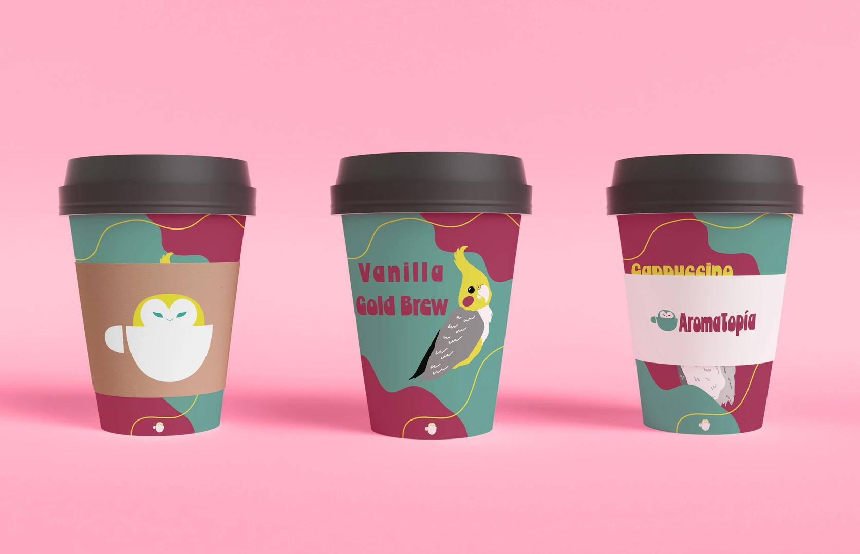 identidad visual. packaging. aromatopía.