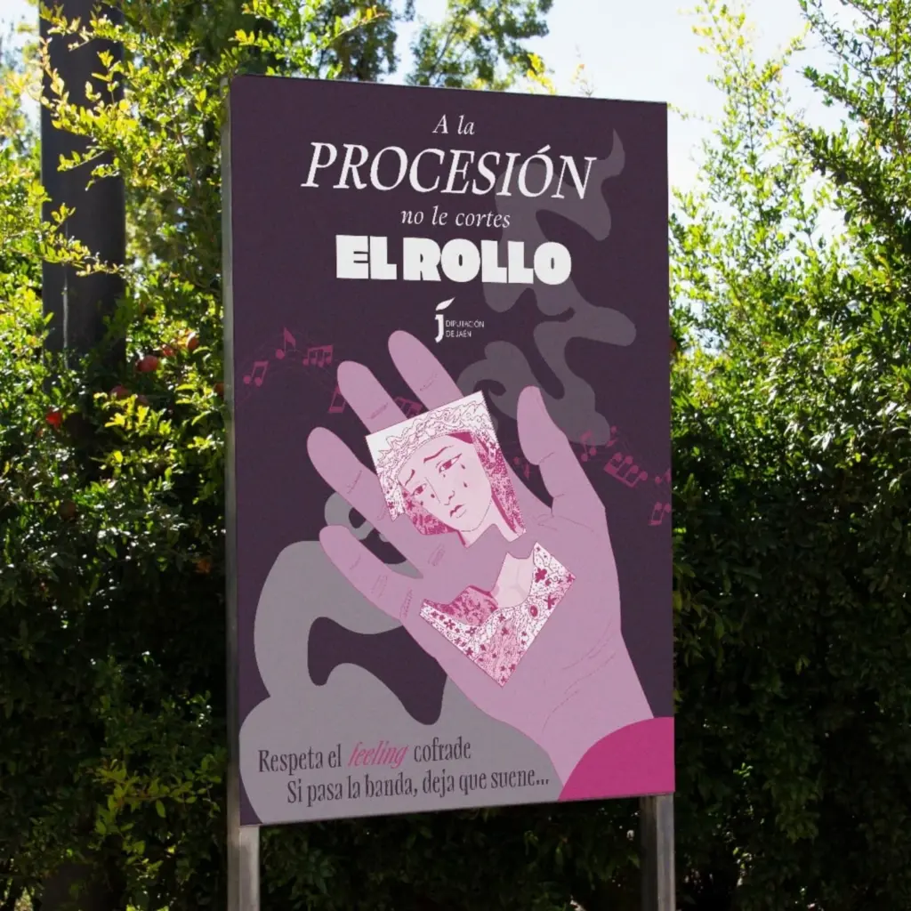 motion graphics. a la procesión no le cortes el rollo.