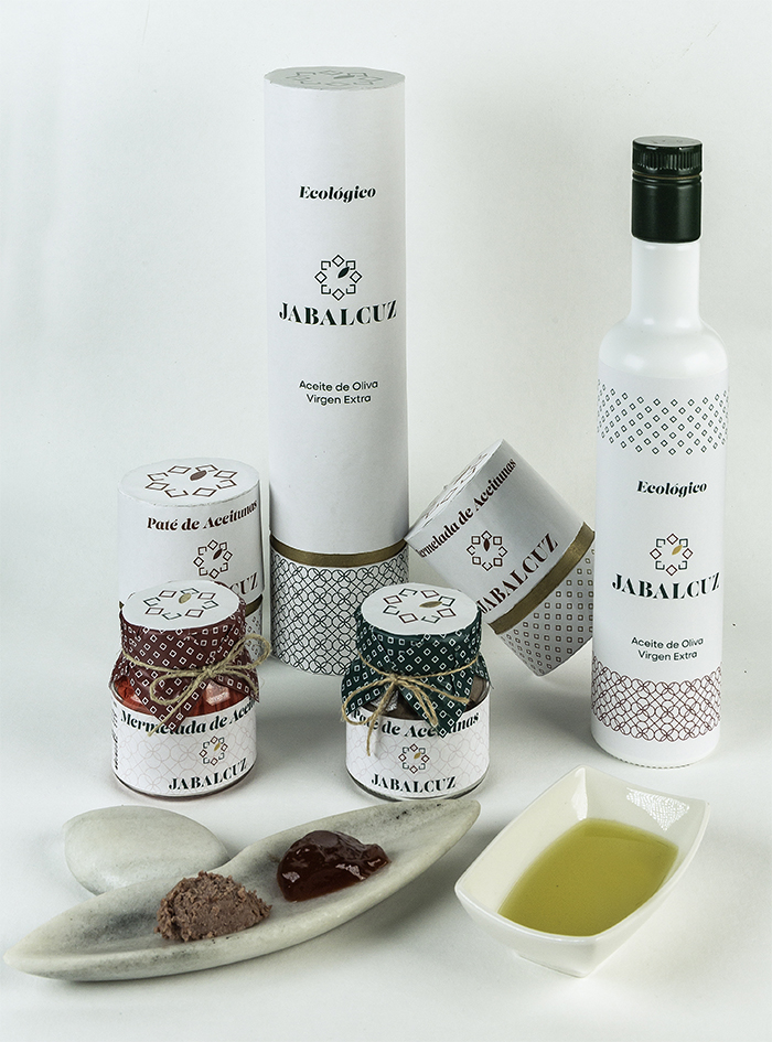 packaging. aceite jabalcuz