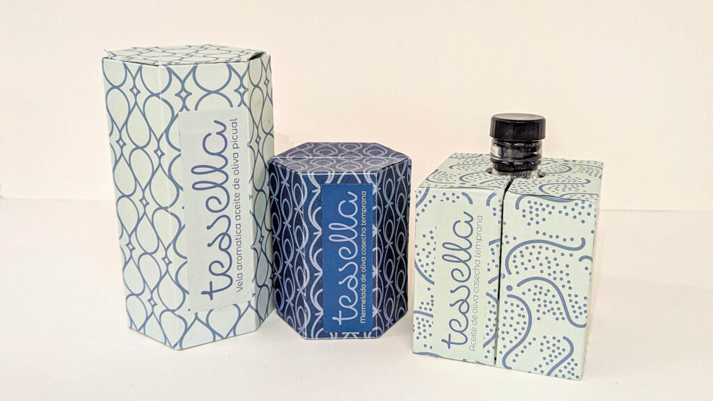 identidad y packaging tesella